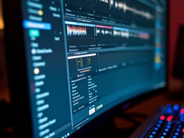 Software de Audio Profesional Pro Tools con interfaz